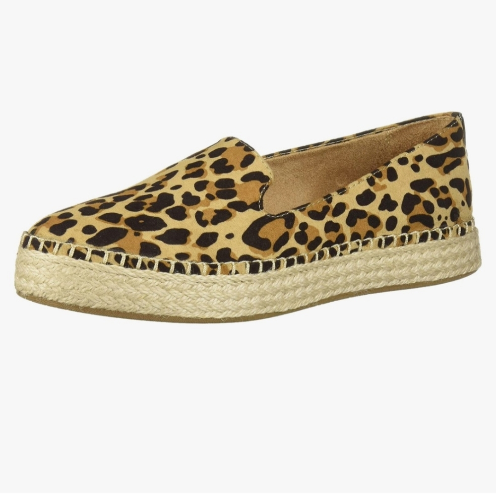 Dr. Scholls leopard espadrilles